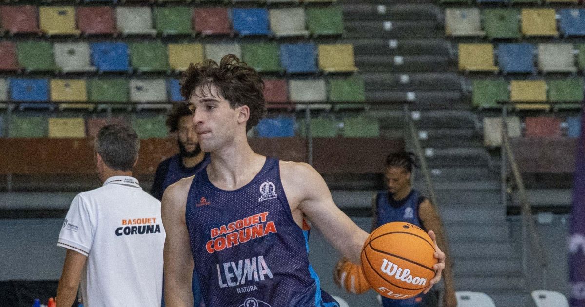 Eric del Castillo y Ouwa Camara, físico vinculado desde Xiria para el Básquet Coruña