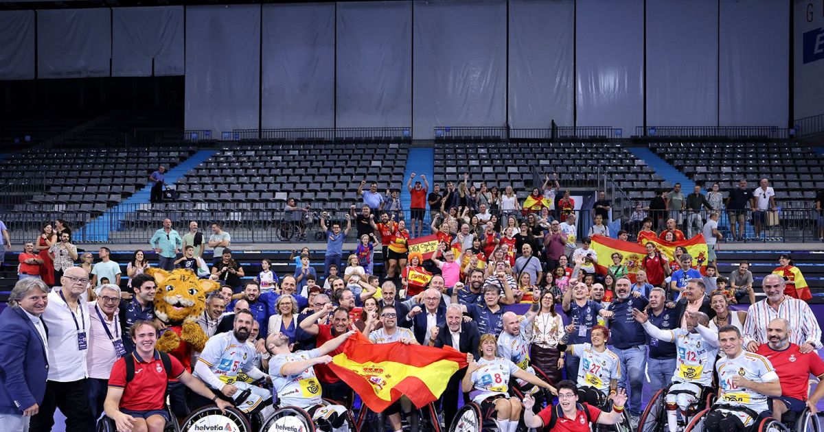 El ICB Coruña se baña en oro mundial con España